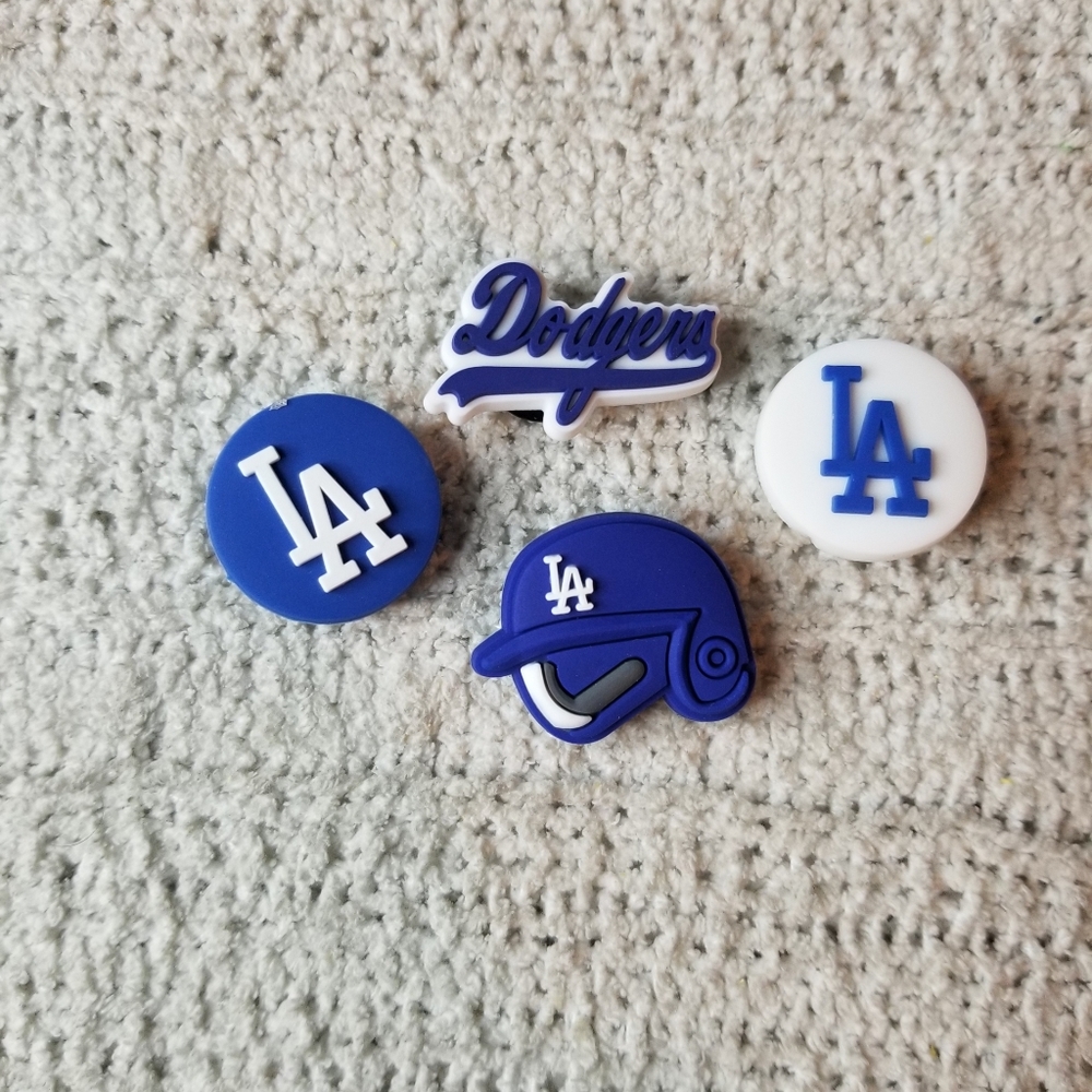 Dodgers Shoe charms for Crocs